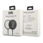Karl Lagerfeld Induction Charger KLCBMSIKBK 15W MagSafe