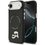 Karl Lagerfeld Karl & Choupette Pins MagSafe Black iPhone 17 Air Tok