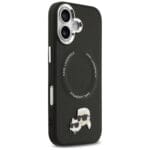 Karl Lagerfeld Karl & Choupette Pins MagSafe Black iPhone 17 Tok