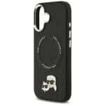 Karl Lagerfeld Karl & Choupette Pins MagSafe Black iPhone 17 Tok
