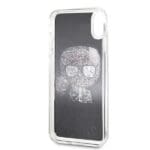 Karl Lagerfeld KLHCI65ICGBK Black Iconic Glitter iPhone 11/XS Max Tok