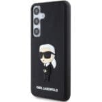 Karl Lagerfeld KLHCM3DRKINK S926 Black Hardcase 3D Rubber Ikonik Samsung Galaxy S24 Plus Tok