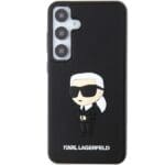 Karl Lagerfeld KLHCM3DRKINK S926 Black Hardcase 3D Rubber Ikonik Samsung Galaxy S24 Plus Tok