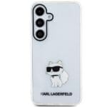 Karl Lagerfeld KLHCMHNCHTCT S926 Transparent Hardcase IML Choupette Samsung Galaxy S24 Plus Tok