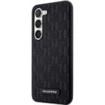 Karl Lagerfeld KLHCMSAKLHPK S926 Hardcase Black Saffiano Mono Metal Logo Samsung Galaxy S24 Plus Tok
