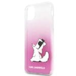 Karl Lagerfeld KLHCN65CFNRCPI Hardcase Pink Choupette Fun iPhone 11 Pro Max Tok