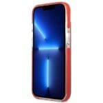 Karl Lagerfeld KLHCP13MTPE2TR Hardcase Red Karl&Choupette Head iPhone 13 Tok