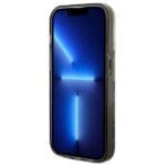 Karl Lagerfeld KLHCP14LLKCNSK Transparent Hardcase Liquid Glitter Choupette iPhone 14 Pro Tok