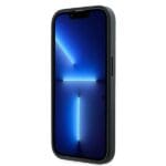 Karl Lagerfeld KLHCP14LPQDSMGK Black Hardcase Diagonal Quilted Script iPhone 14 Pro Tok