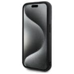 Karl Lagerfeld KLHCP15L3DRKSDLK Black Hardcase 3D Rubber Signature iPhone 15 Pro Tok