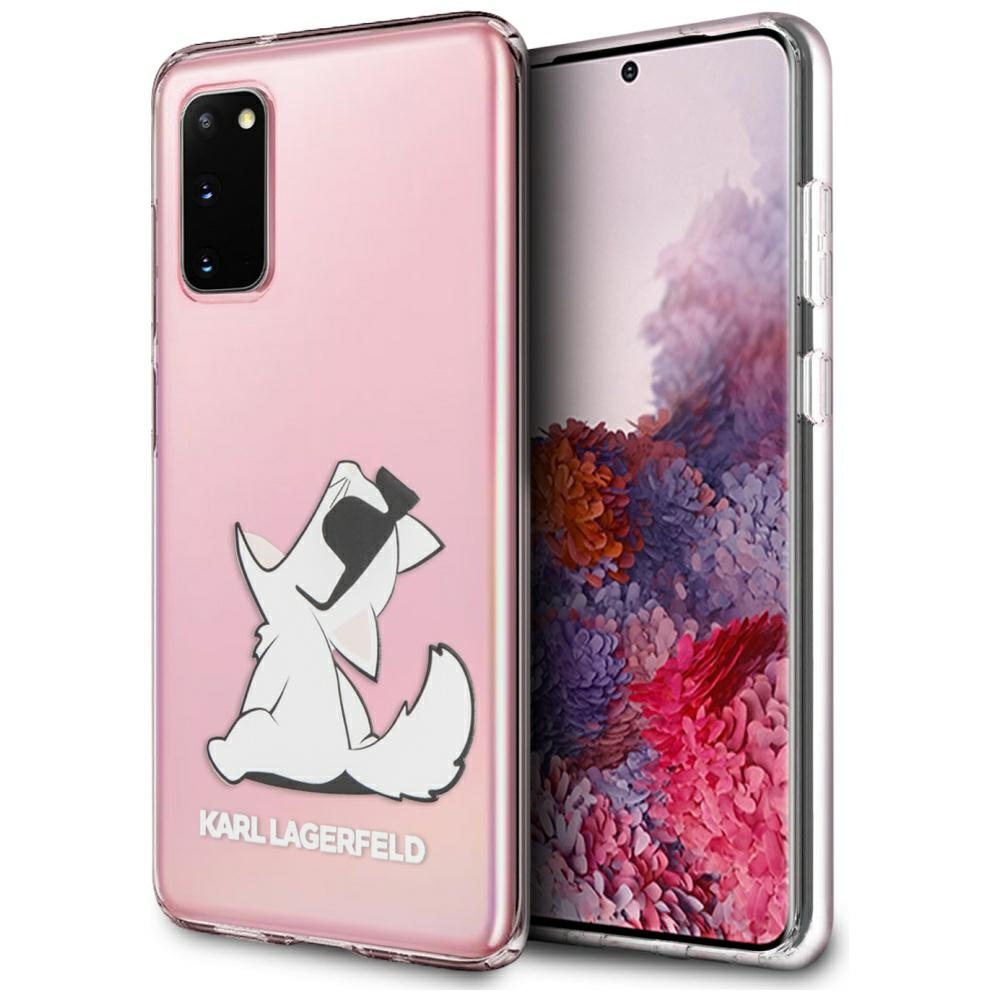 Karl Lagerfeld KLHCS62CFNRC G980 Transparent Choupette Fun Samsung Galaxy S20 Tok