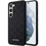 Karl Lagerfeld KLHCSSAKLHPK S921 Hardcase Black Saffiano Mono Metal Logo Samsung Galaxy S24 Tok