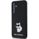 Karl Lagerfeld KLHCSSMHCNPK 6 Black Hardcase Silicone Choupette Samsung Galaxy A35 5G Tok