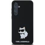 Karl Lagerfeld KLHCSSMHCNPK 6 Black Hardcase Silicone Choupette Samsung Galaxy A35 5G Tok