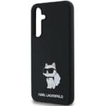 Karl Lagerfeld KLHCSSMHCNPK 6 Black Hardcase Silicone Choupette Samsung Galaxy A35 5G Tok