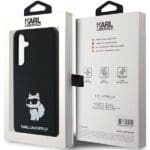 Karl Lagerfeld KLHCSSMHCNPK 6 Black Hardcase Silicone Choupette Samsung Galaxy A35 5G Tok