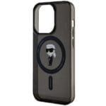 Karl Lagerfeld KLHMP14XHFCKNOK Black Hardcase IML Ikonik MagSafe iPhone 14 Pro Max Tok