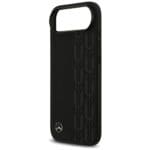 Mercedes Leather Laurel Leaves MagSafe Black iPhone 17 Air Tok