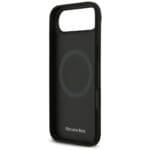 Mercedes Leather Laurel Leaves MagSafe Black iPhone 17 Air Tok