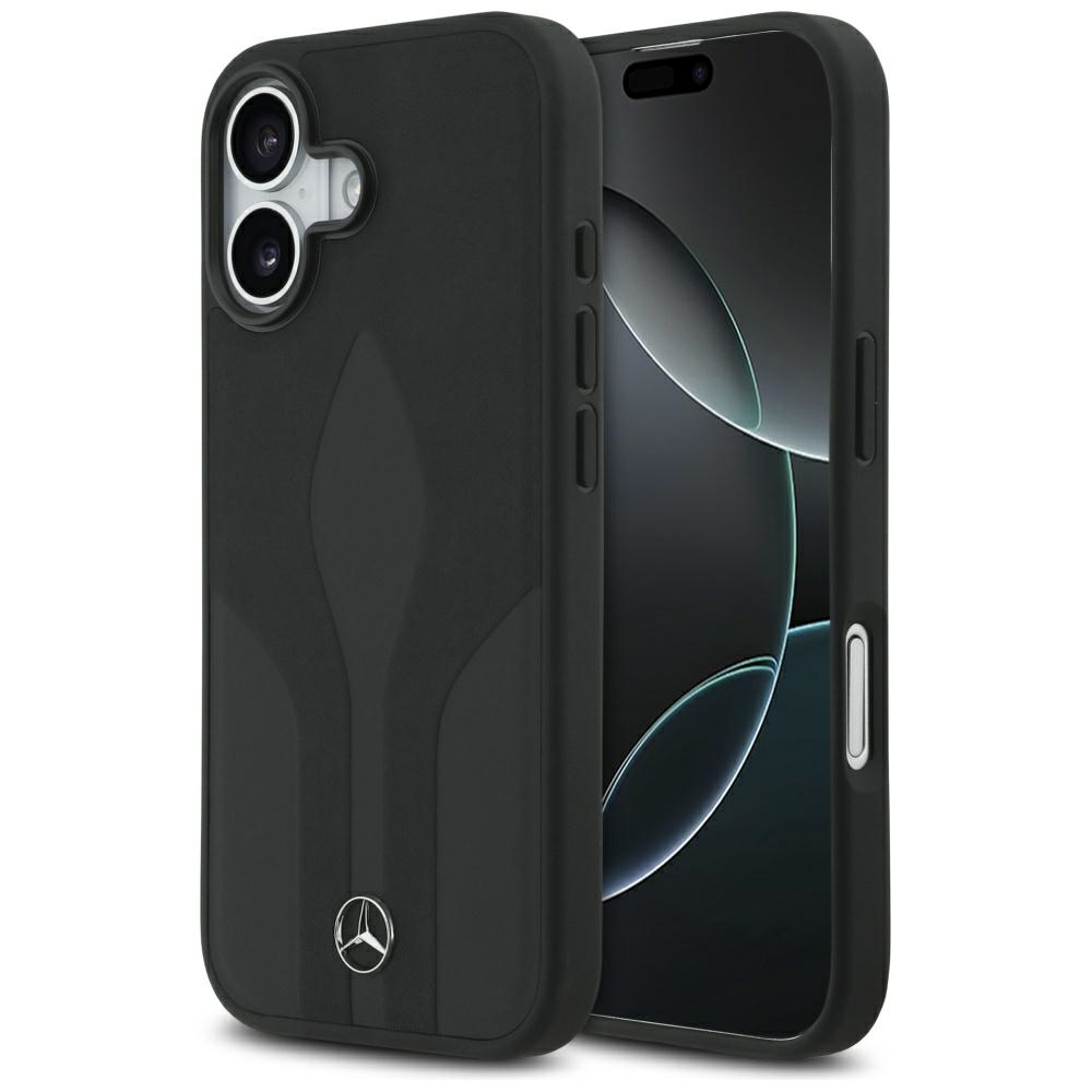 Mercedes Leather The Move MagSafe Black iPhone 17 Tok