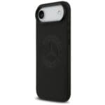 Mercedes Leather Vintage Logo MagSafe Black iPhone 17 Air Tok