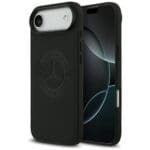 Mercedes Leather Vintage Logo MagSafe Black iPhone 17 Air Tok
