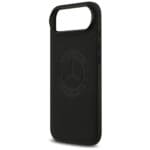 Mercedes Leather Vintage Logo MagSafe Black iPhone 17 Air Tok