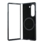 Mercedes MEHMZFD623RBGVK F956 Black Leather Wood Imitation MagSafe Samsung Galaxy Z Fold 6 Tok