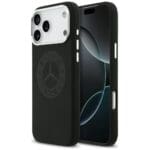 Mercedes Silicone Vintage Logo MagSafe Black iPhone 17 Pro Max Tok