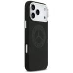 Mercedes Silicone Vintage Logo MagSafe Black iPhone 17 Pro Max Tok