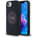 Red Bull Meshed Logo and Red Ring MagSafe Navy Blue iPhone 16e Tok