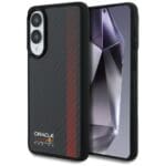 Red Bull Real Carbon Fiber Powerbar MagSafe Black Samsung Galaxy S25 Edge Tok