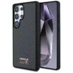 Red Bull Real Carbon Fiber Shiny Logo MagSafe Black Samsung Galaxy S25 Ultra Tok