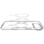 Spigen Liquid Crystal MAG MagSafe White iPhone 17 Air Tok