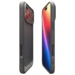 Spigen Rugged Armor Mag MagSafe Gray iPhone 17 Pro Tok
