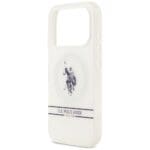 US Polo DH and Bottom Stripe Logo MagSafe White iPhone 17 Pro Tok