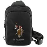 US Polo Phone Bag Petit Pique Crossbody Black