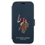 US Polo USFLBKP12LPUGFLNV Navy Book Polo Embroidery Collection iPhone 12 Pro Max Tok