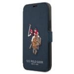 US Polo USFLBKP12LPUGFLNV Navy Book Polo Embroidery Collection iPhone 12 Pro Max Tok