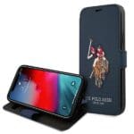 US Polo USFLBKP12LPUGFLNV Navy Book Polo Embroidery Collection iPhone 12 Pro Max Tok