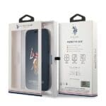US Polo USFLBKP12LPUGFLNV Navy Book Polo Embroidery Collection iPhone 12 Pro Max Tok