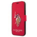 US Polo USFLBKP12LPUGFLRE Red Book Polo Embroidery Collection iPhone 12 Pro Max Tok