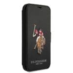 US Polo USFLBKP12SPUGFLBK Black Book Polo Embroidery Collection iPhone 12 Mini Tok