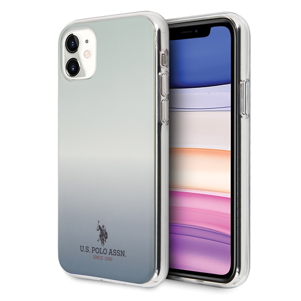 US Polo USHCN61TRDGLB Blue Gradient Pattern Collection iPhone 11 Tok