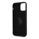 US Polo USHCN65SLHRBK Black Silicone Collection iPhone 11 Pro Max Tok