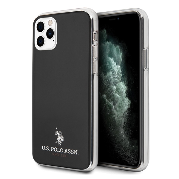 US Polo USHCN65TPUBK Black Shiny iPhone 11 Pro Max Tok