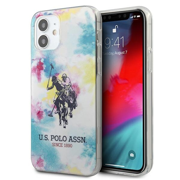 US Polo USHCP12SPCUSML Multicolor Tie & Dye Collection iPhone 12 Mini Tok