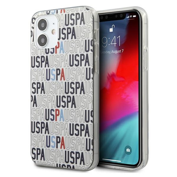 US Polo USHCP12SPCUSPA6 White Logo Mania Collection iPhone 12 Mini Tok