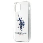 US Polo USHCP12STPUHRWH White Shiny Big Logo iPhone 12 Mini Tok