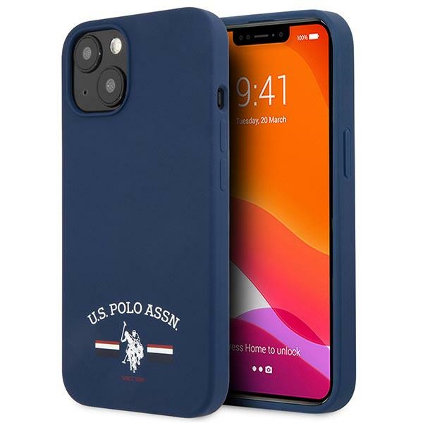 US Polo USHCP13SSFGV Navy Silicone Collection iPhone 13 Mini Tok